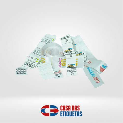 Etiquetas para produto têxtil Nylon resinado e emborrachado - Image 2